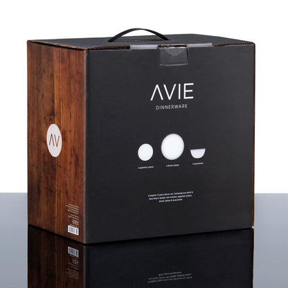 Avie  Saturn 12 Piece Blue Dinner Set