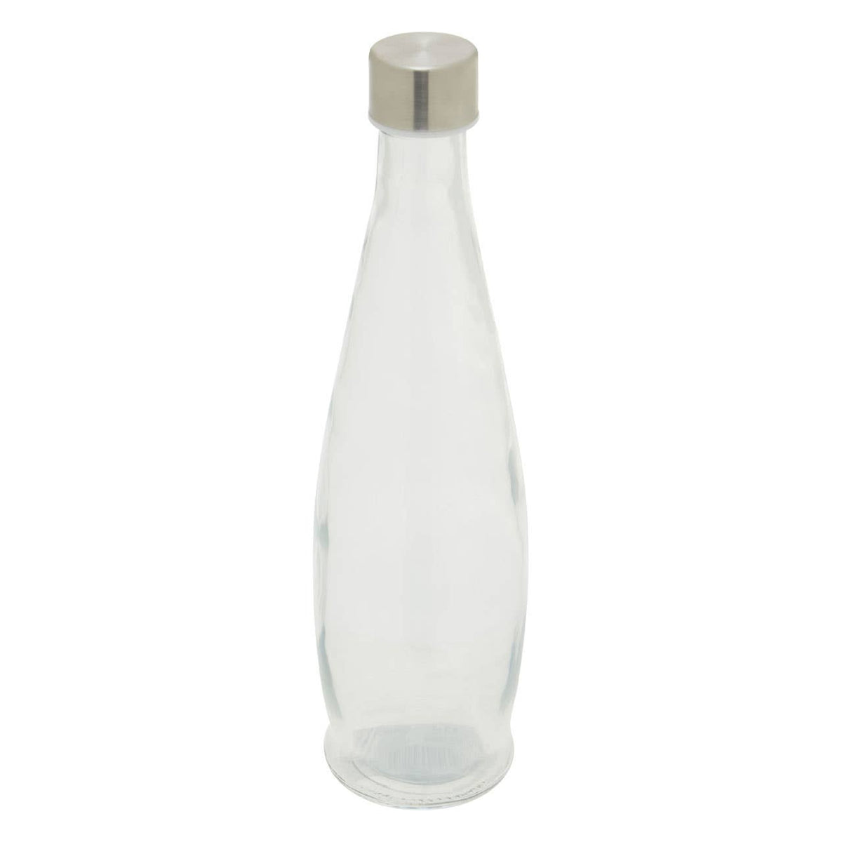 Dayla Clear Glass 1000ml Bottle With Metal Lid