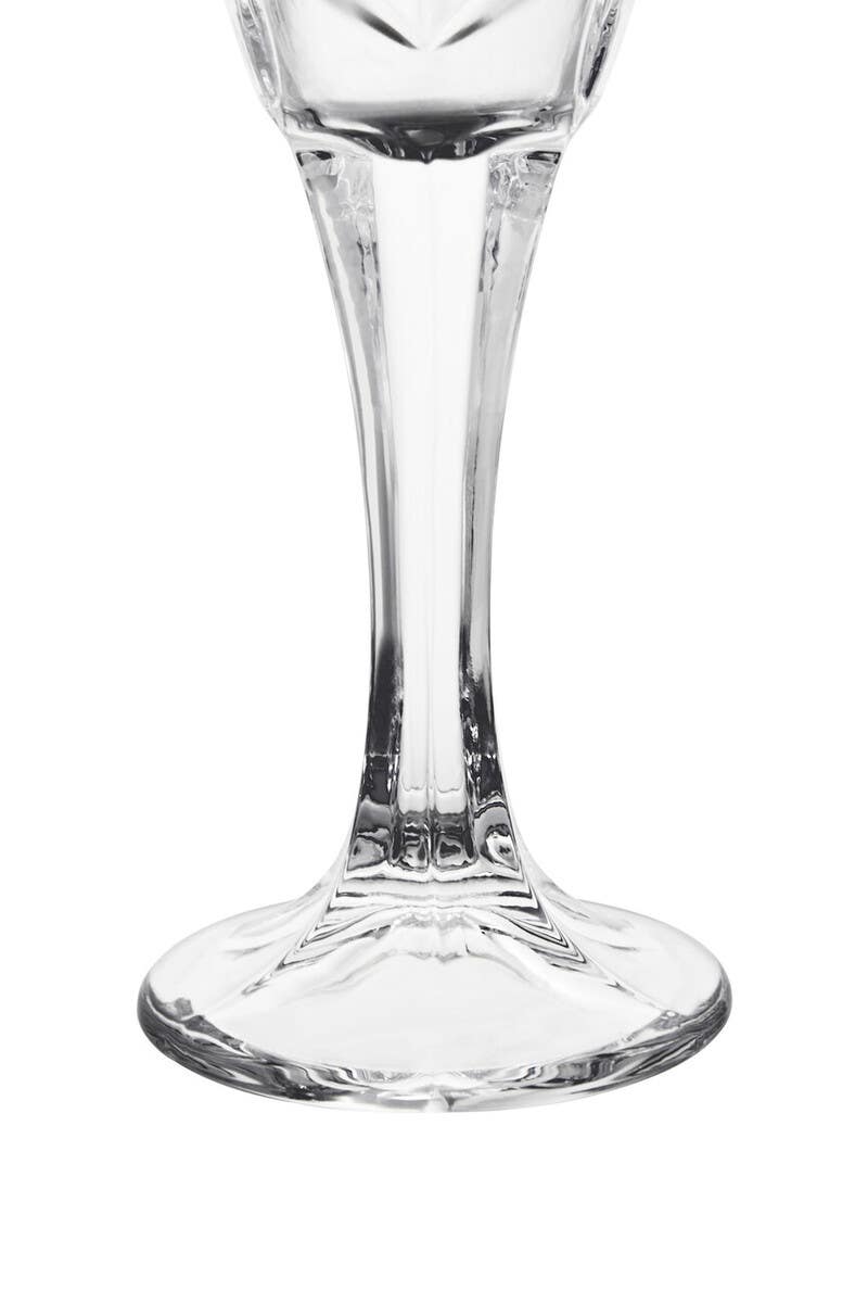 Beaufort Set of 4 Crystal  Champagne Glasses