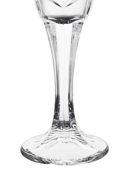 Beaufort Set of 4 Crystal  Champagne Glasses