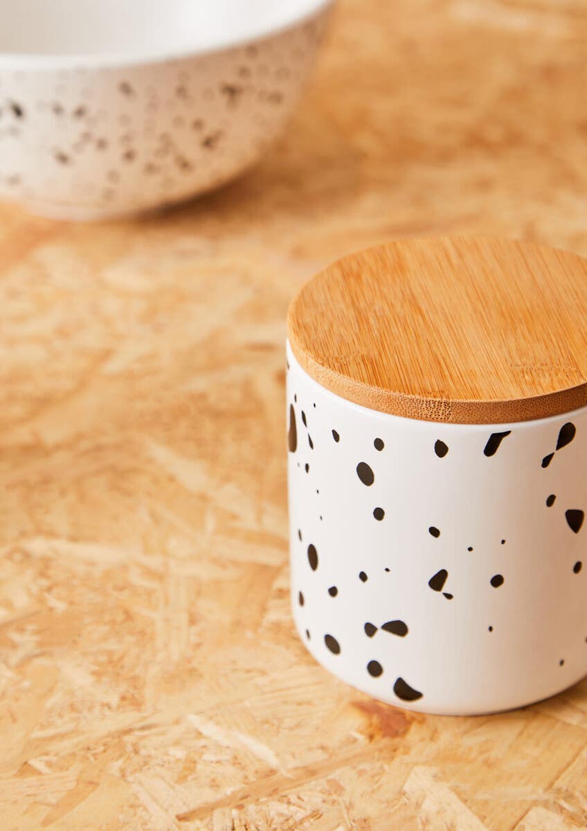 Speckled Medium Storage Canister
