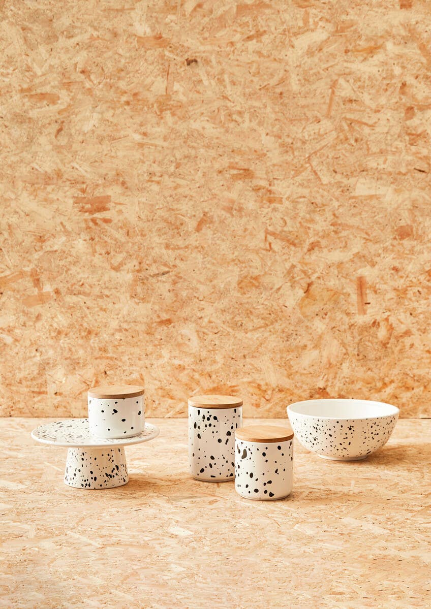 Speckled Large Storage Canister