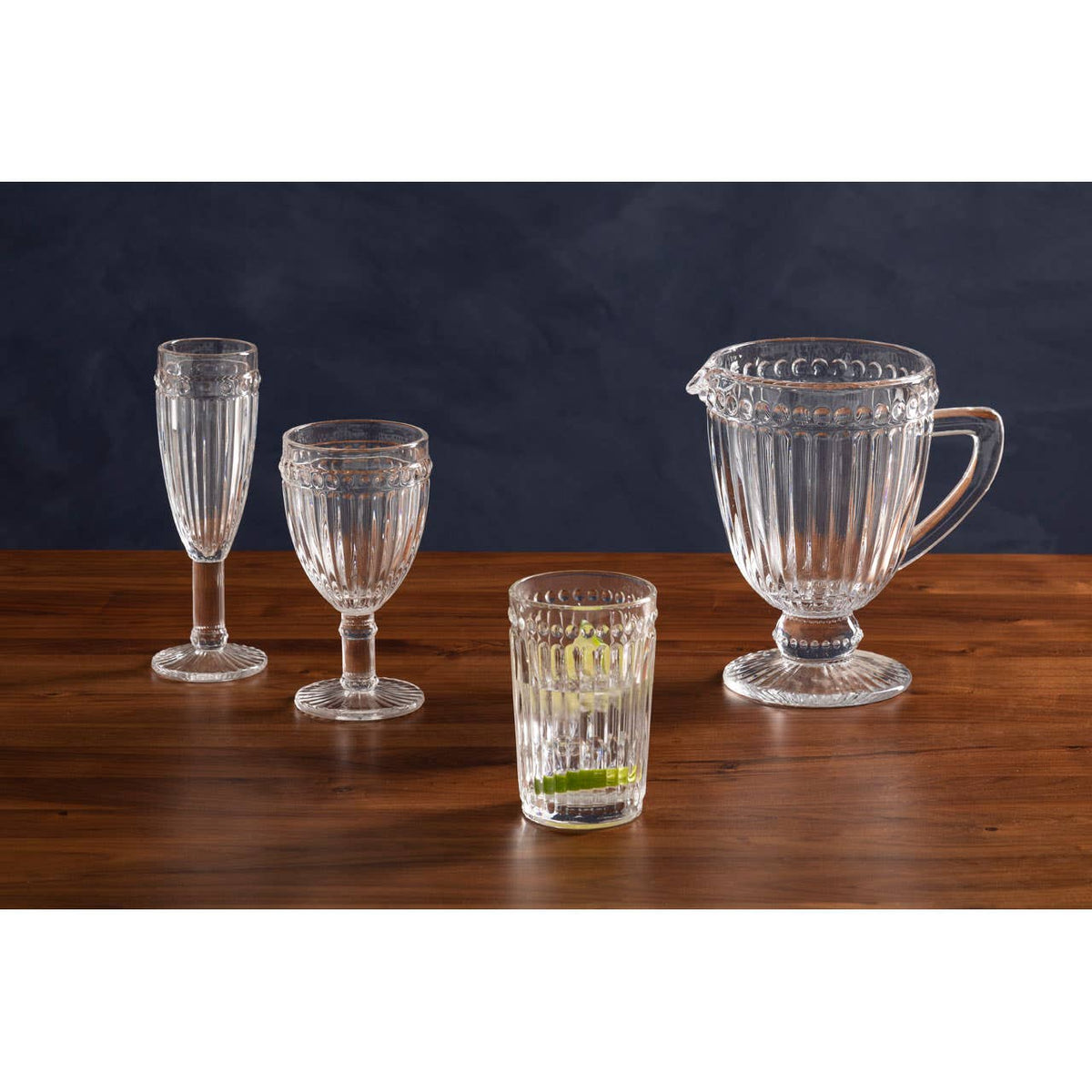 Auclair Set Of Four Champagne Glasses