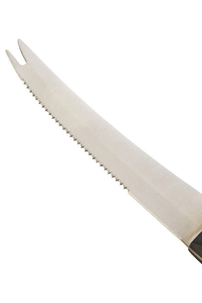 Rubberwood Cheese Board And Knife Set