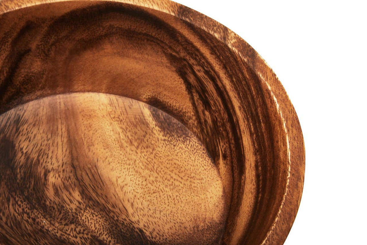 Kora Acacia Large Round Bowl