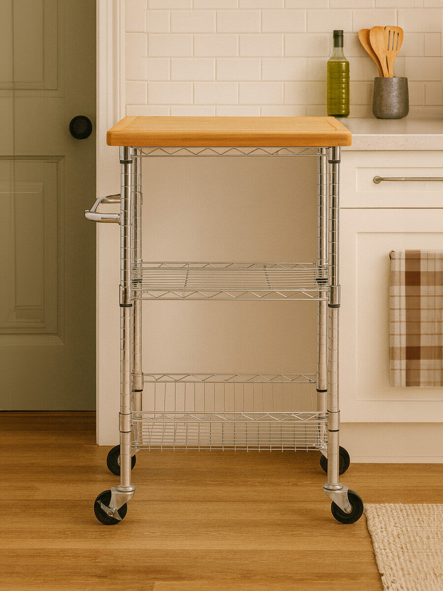 Frankfurt 3 Tier Kitchen Trolley