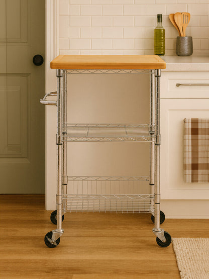 Frankfurt 3 Tier Kitchen Trolley