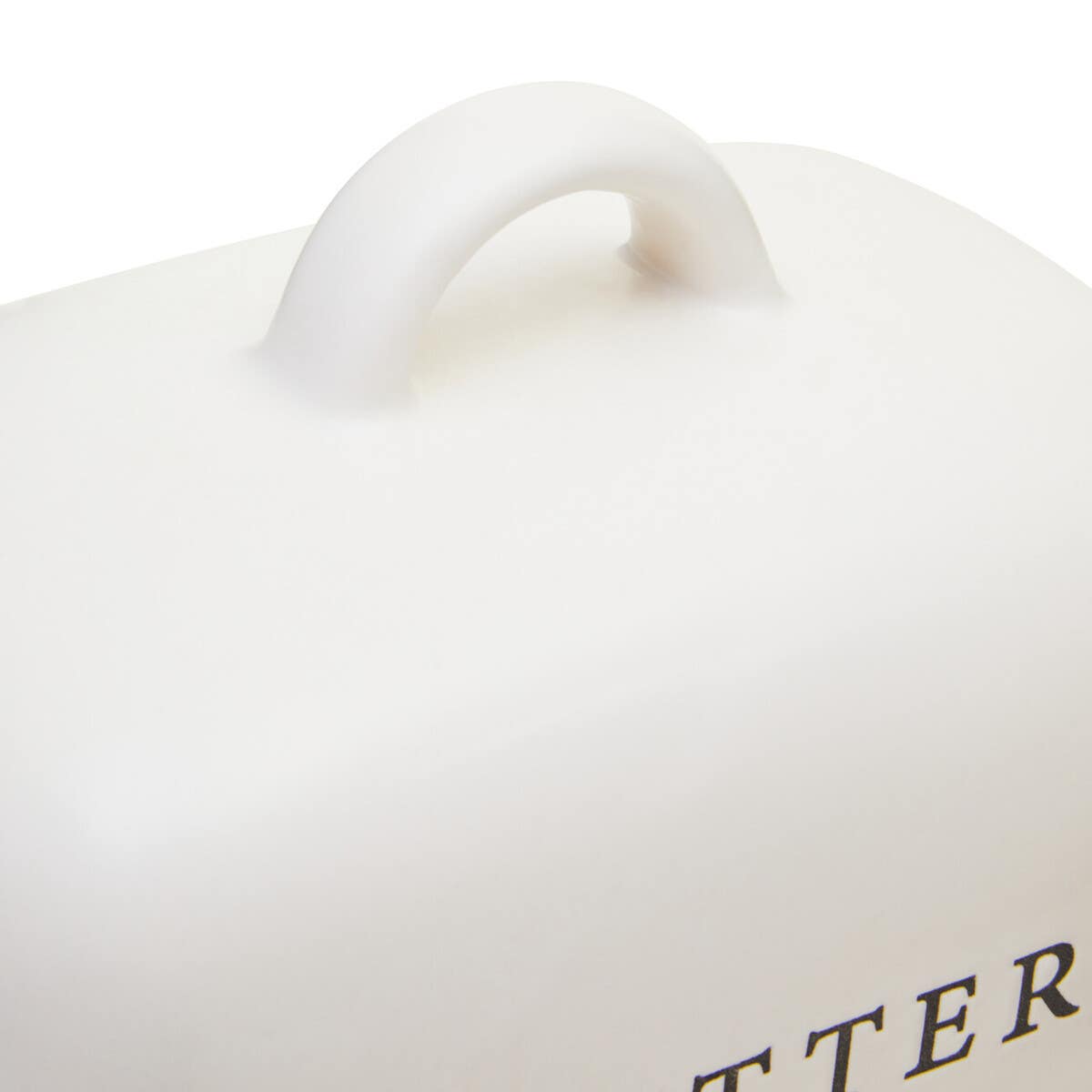 Farmhouse Cream Large Butter Dish