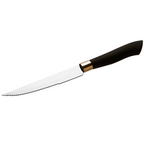 Cook Nook Corsico 11 Piece Black and Gold Knife Set with Block