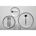Cook Nook Modern Retro 16 Piece Matte Black Cutlery Set