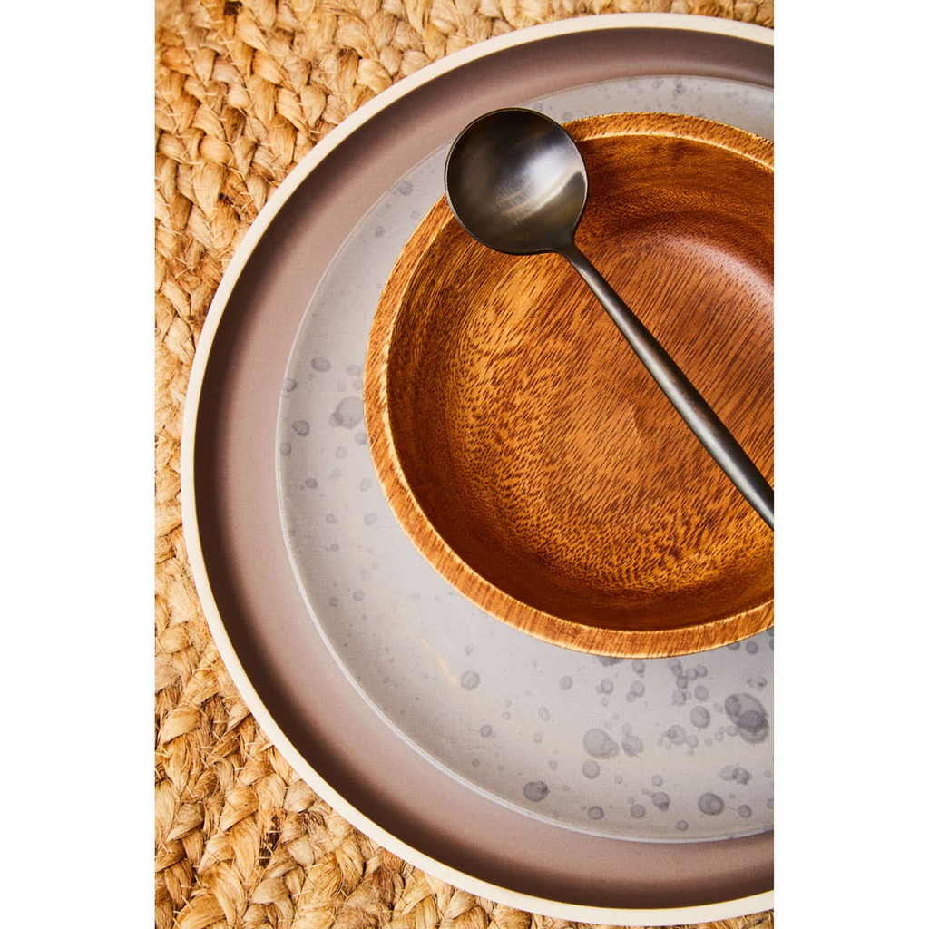 Cook Nook Modern Retro 16 Piece Matte Black Cutlery Set