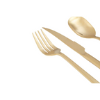 Cook Nook Avie 16 Piece Gold Finish Cutlery Set