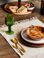 Cook Nook Avie 16 Piece Antique Gold Finish Cutlery Set