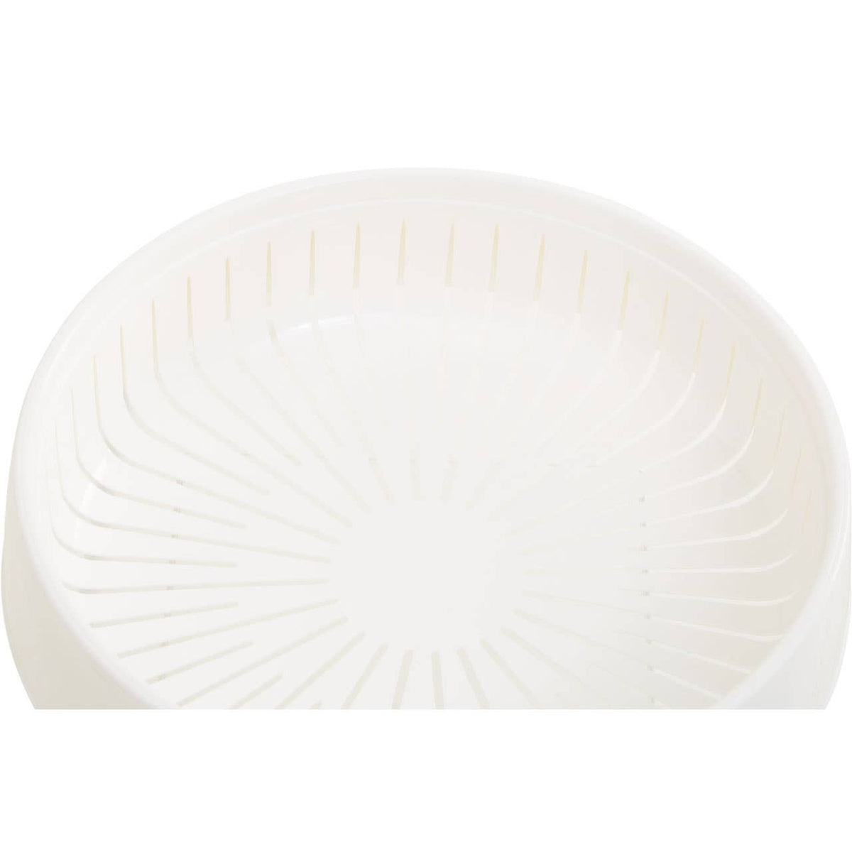 Ikoma White And Clear Microwave Steamer