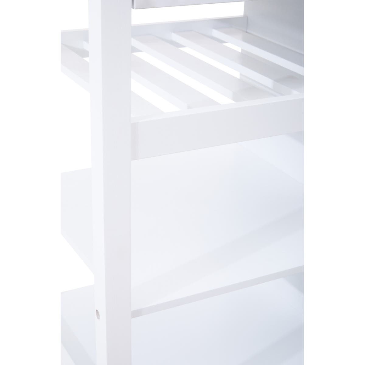 Frankfurt White Kitchen Trolley