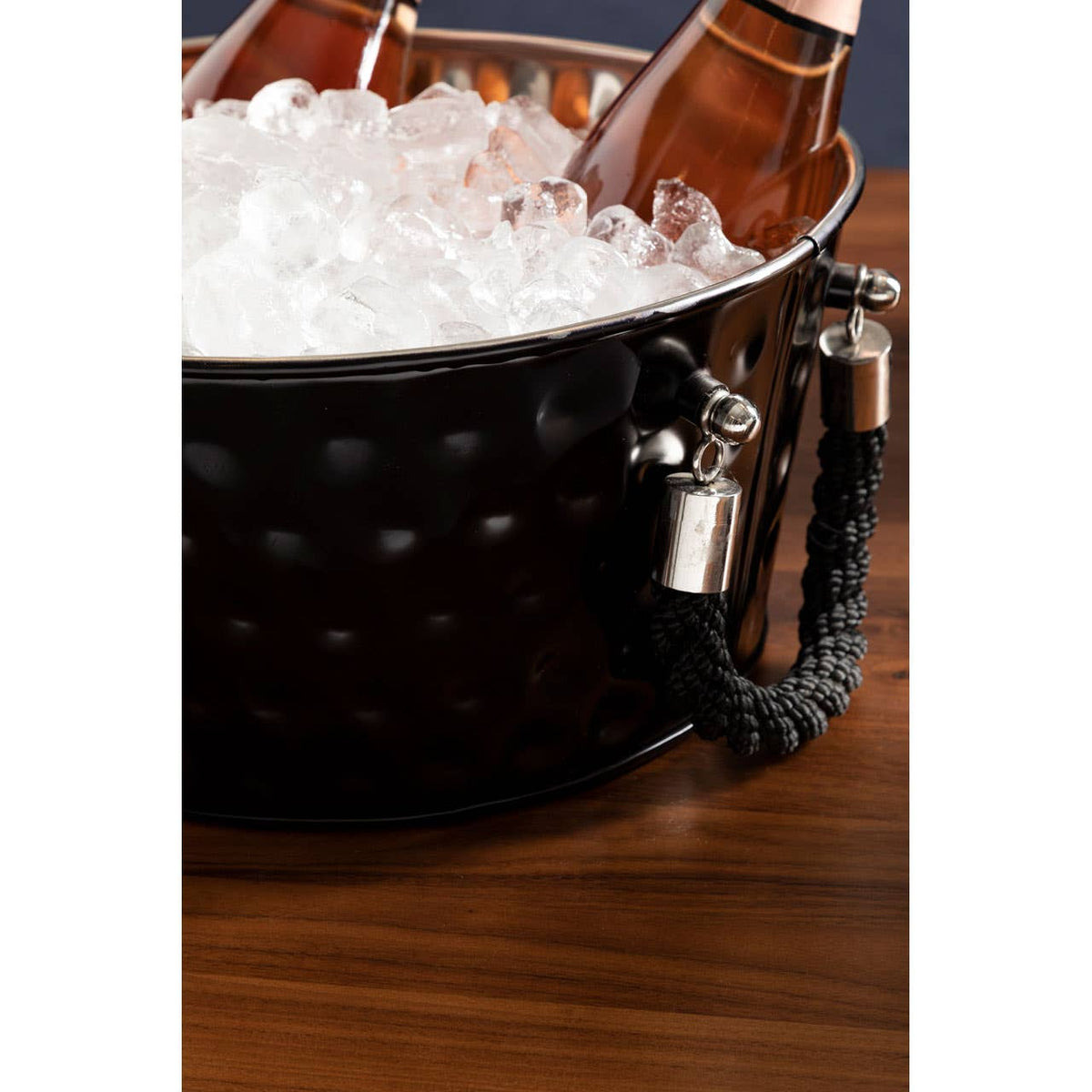 Miressa Large Black Party Bucket