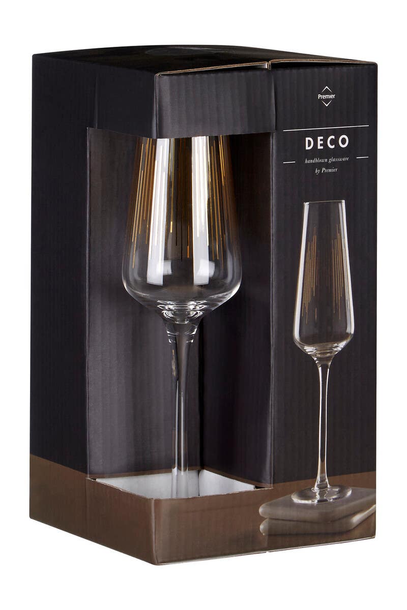Jazz Champagne Glasses Set of 4