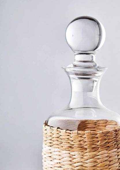 Juno Three Piece Glass And Decanter Set