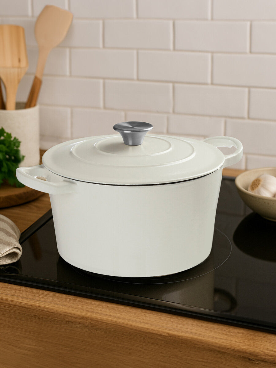 Hygge Medium Cast Iron Casserole Dish