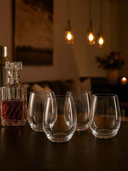 Ada Set Of 4 Crystal Tumblers