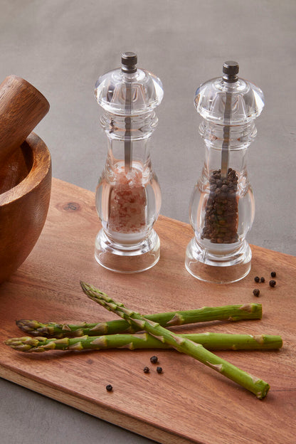 Cody Small Acrylic Salt And Pepper Mill Set