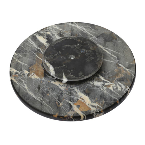 Cook Nook Marmore Black And Gold Marble Lazy Susan