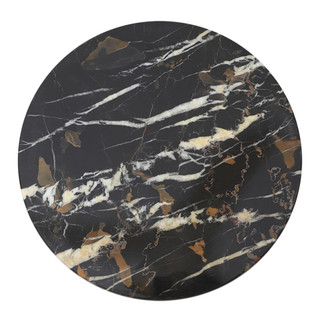 Cook Nook Marmore Black And Gold Marble Lazy Susan