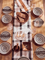 Cook Nook Monzaro Oblong White Marble And Acacia Wood Board