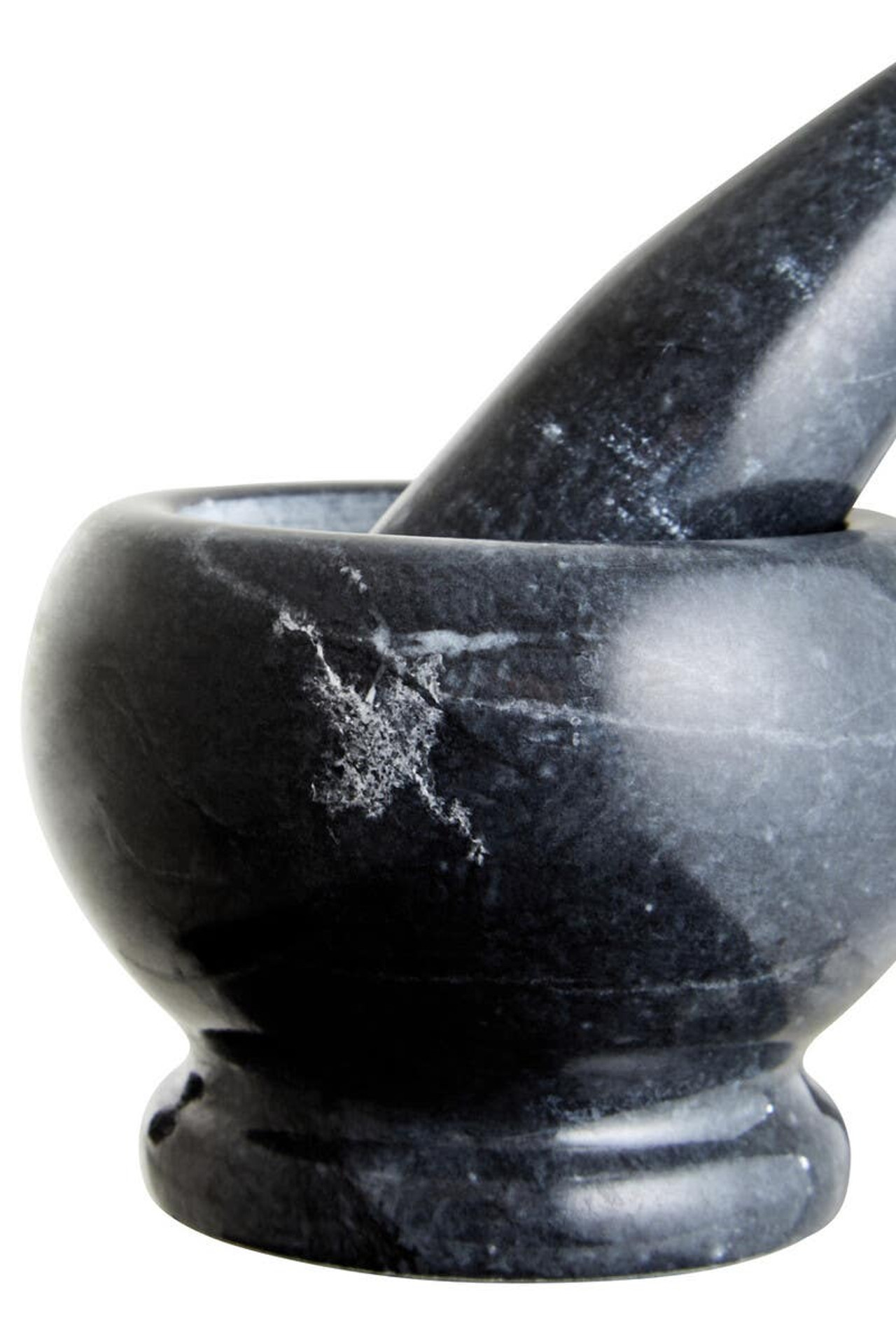 Cook Nook Marmore Black Marble Mortar and Pestle Set