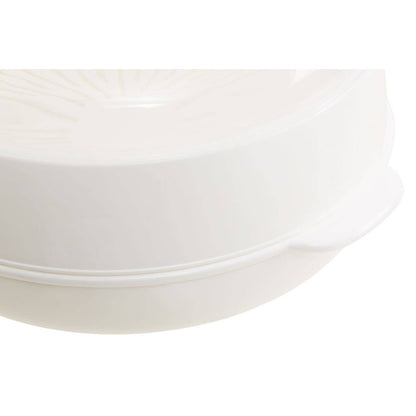 Ikoma White And Clear Microwave Steamer