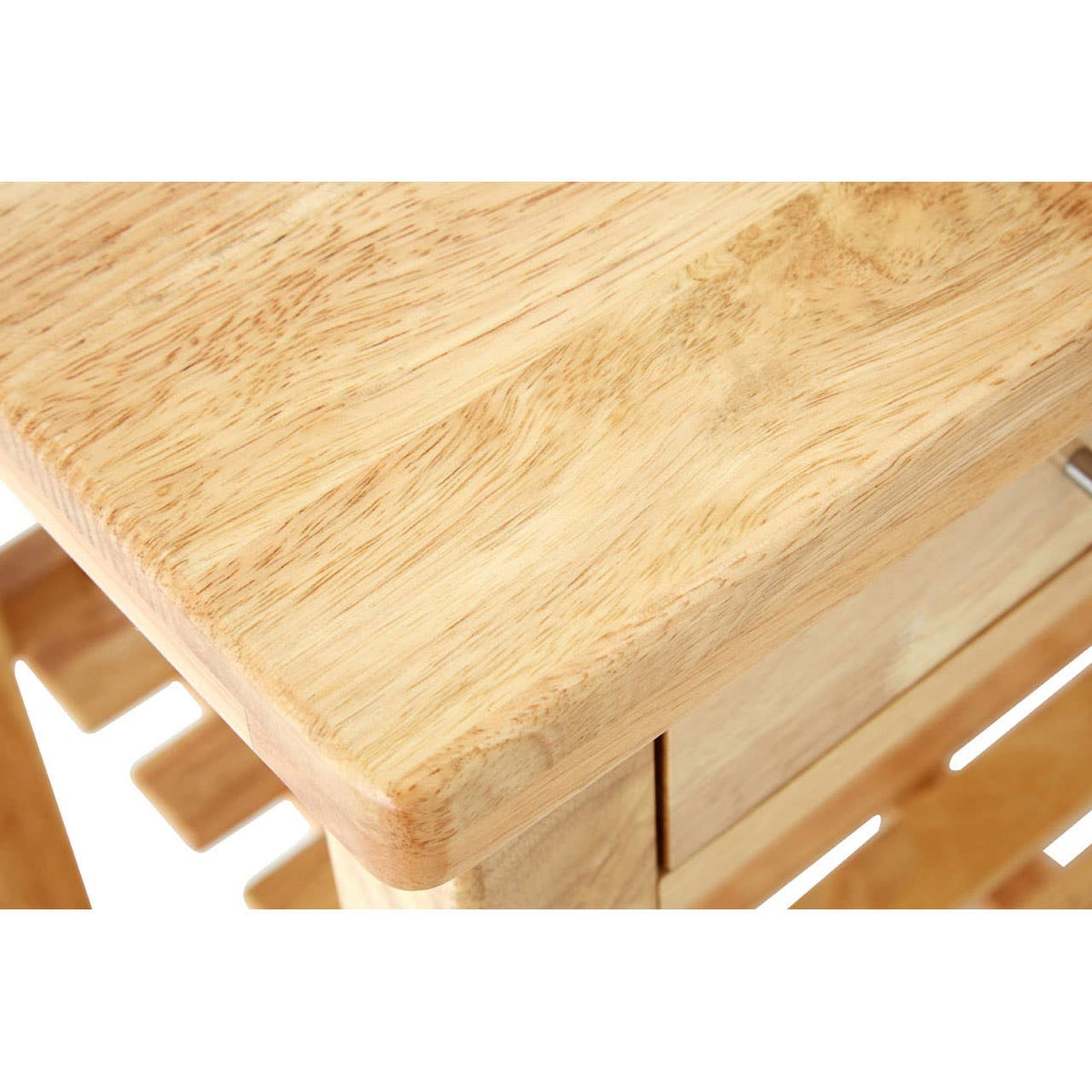 Harlow Glenn Tropical Hevea Wood Kitchen Trolley