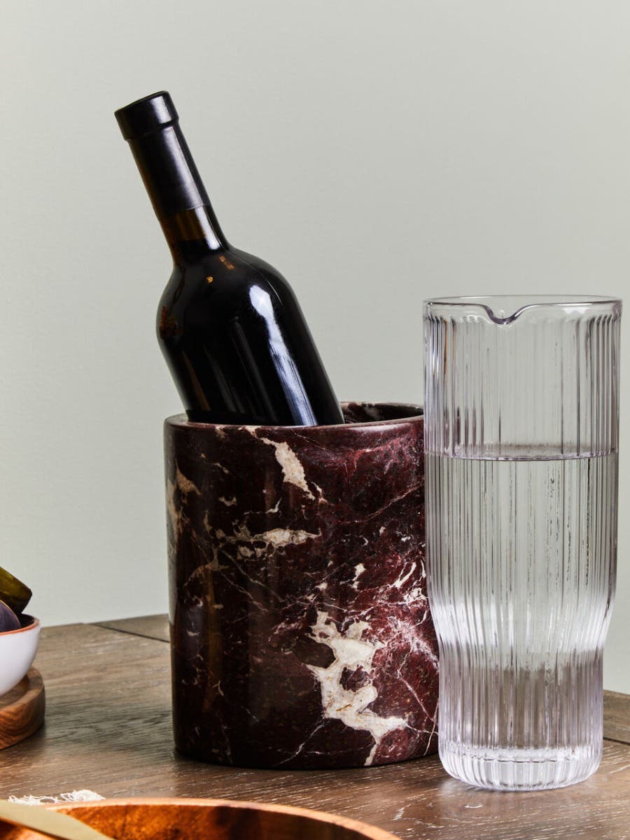 Salmo Red Marble Wine Cooler