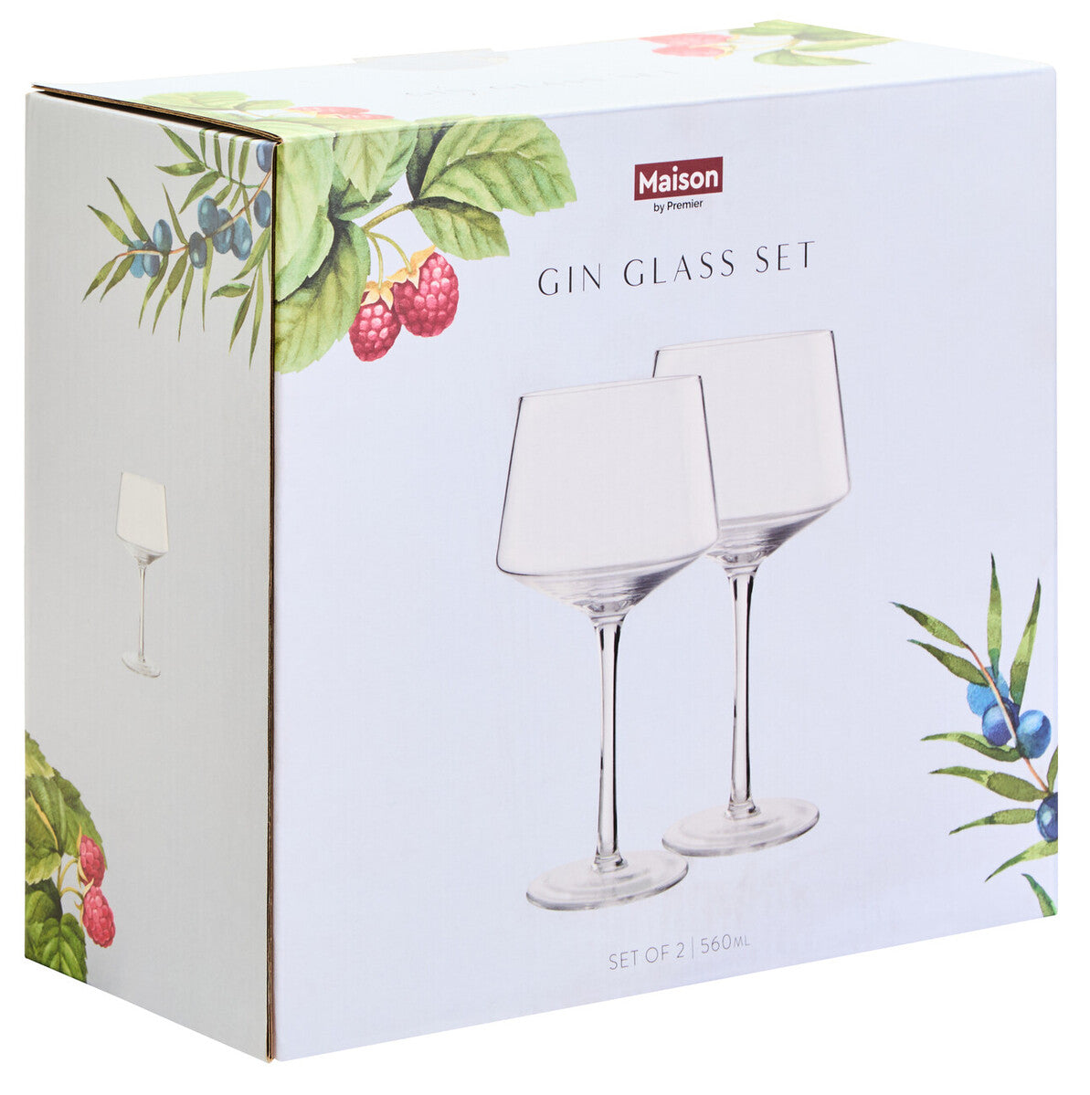 Mila Set Of 2 Tapered Gin Glasses