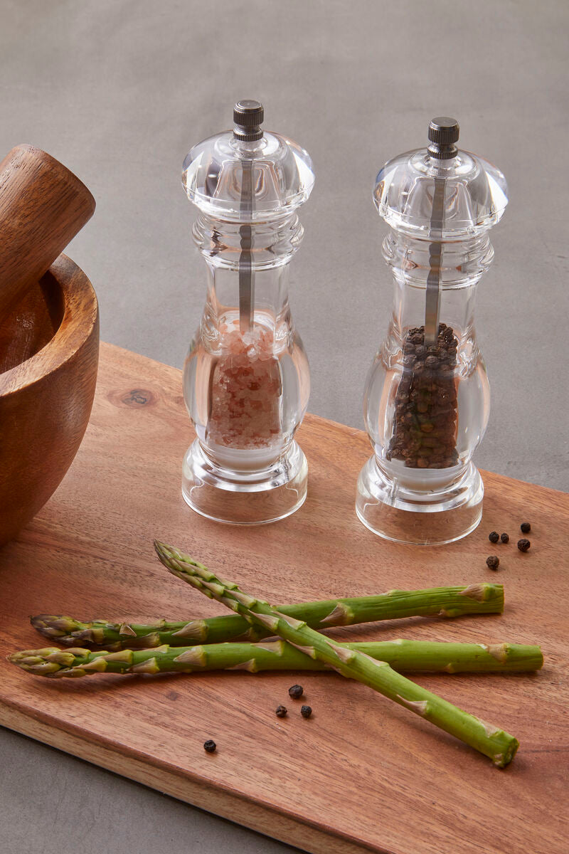 Cody Small Acrylic Salt And Pepper Mill Set