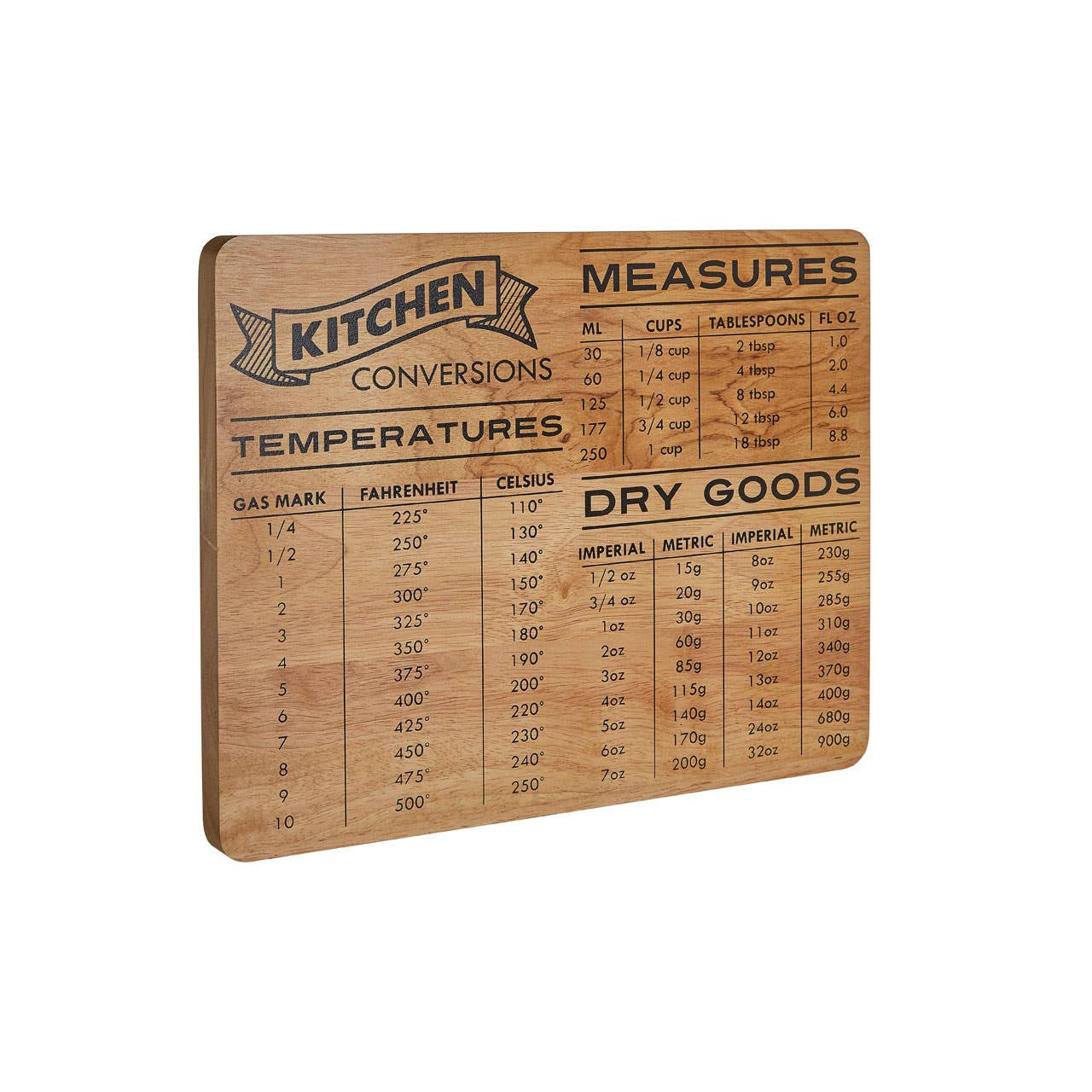 Cook Nook Belmond Rubberwood Conversion Table Board