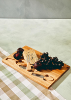 Cook Nook Socorro Cheese Board with Three Knives