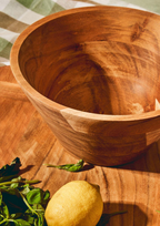 Cook Nook Socorro Acacia Wood Salad Bowl