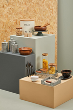 Cook Nook Kora Olive Wood Flat Salad Servers