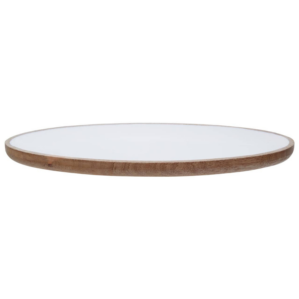 Cook Nook Kara Mango Wood Oval Serving Platter