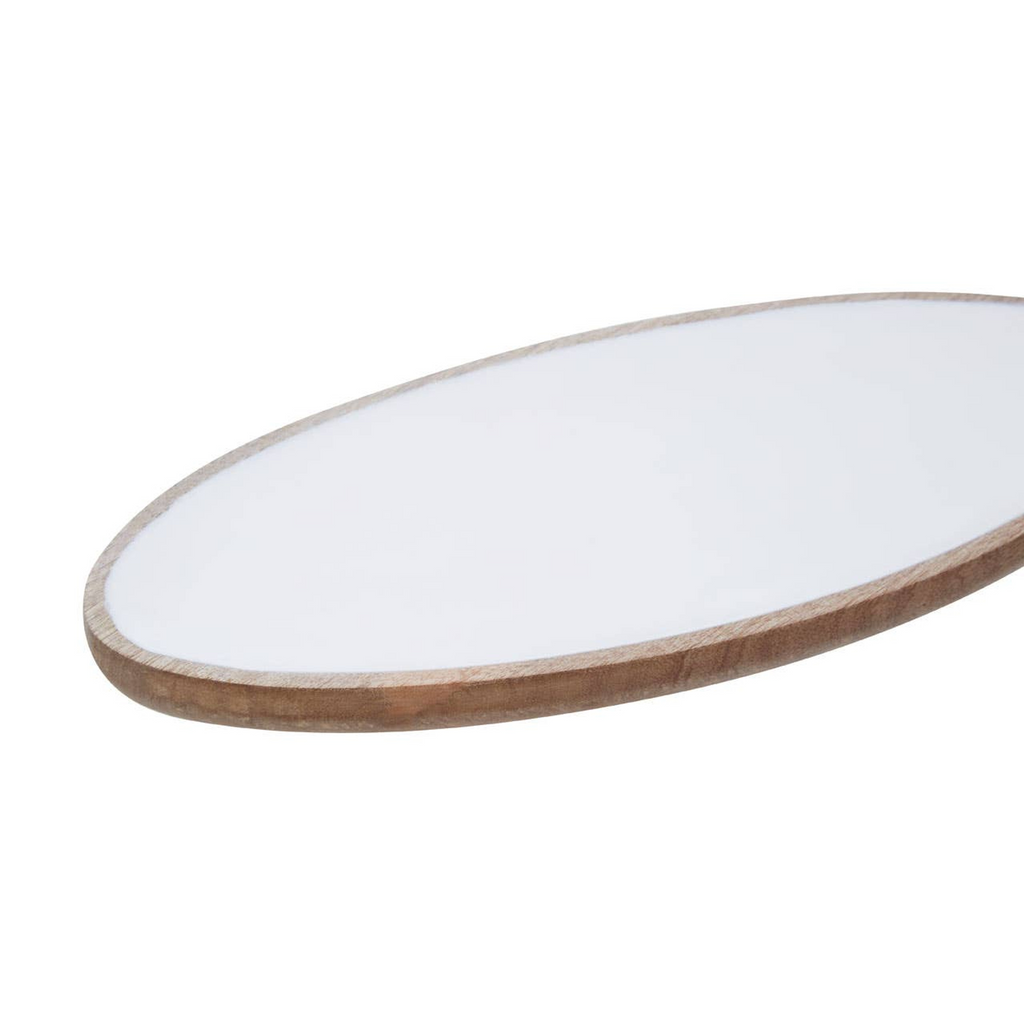 Cook Nook Kara Mango Wood Oval Serving Platter
