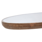 Cook Nook Kara Mango Wood Oval Serving Platter