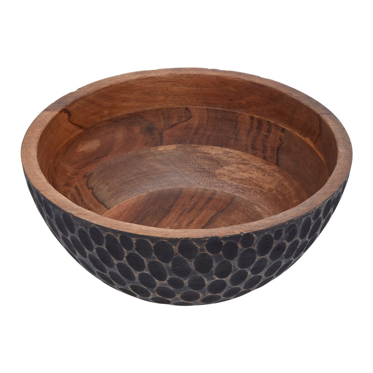 Cook Nook Kara Large Mango Wood Bowl