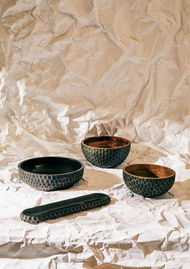 Cook Nook Kara Large Mango Wood Bowl