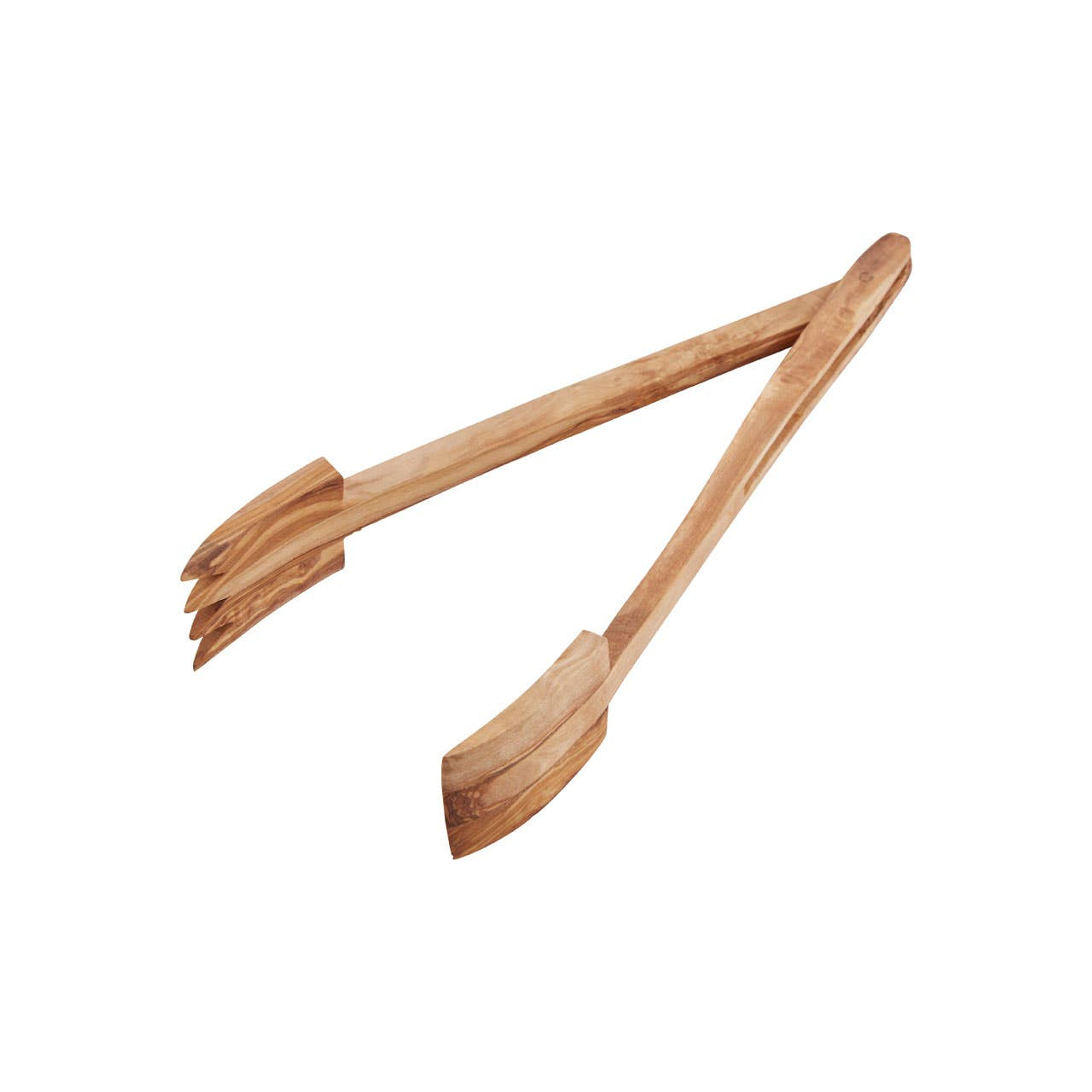 Cook Nook Kora Olive Wood Serving Tongs