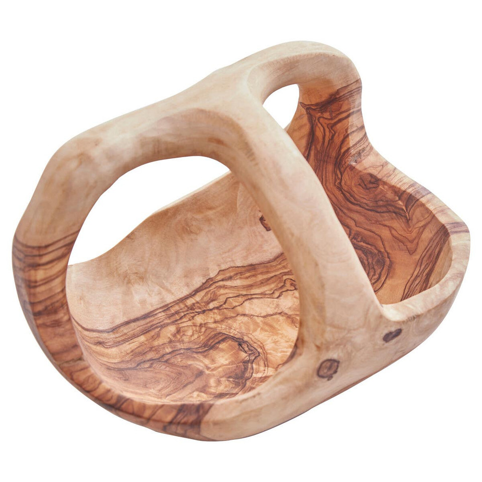 Cook Nook Kora Olive Wood Fruit Bowl
