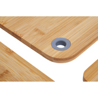 Cook Nook Aleki Set Of Three Chopping and Serving Boards With Rings