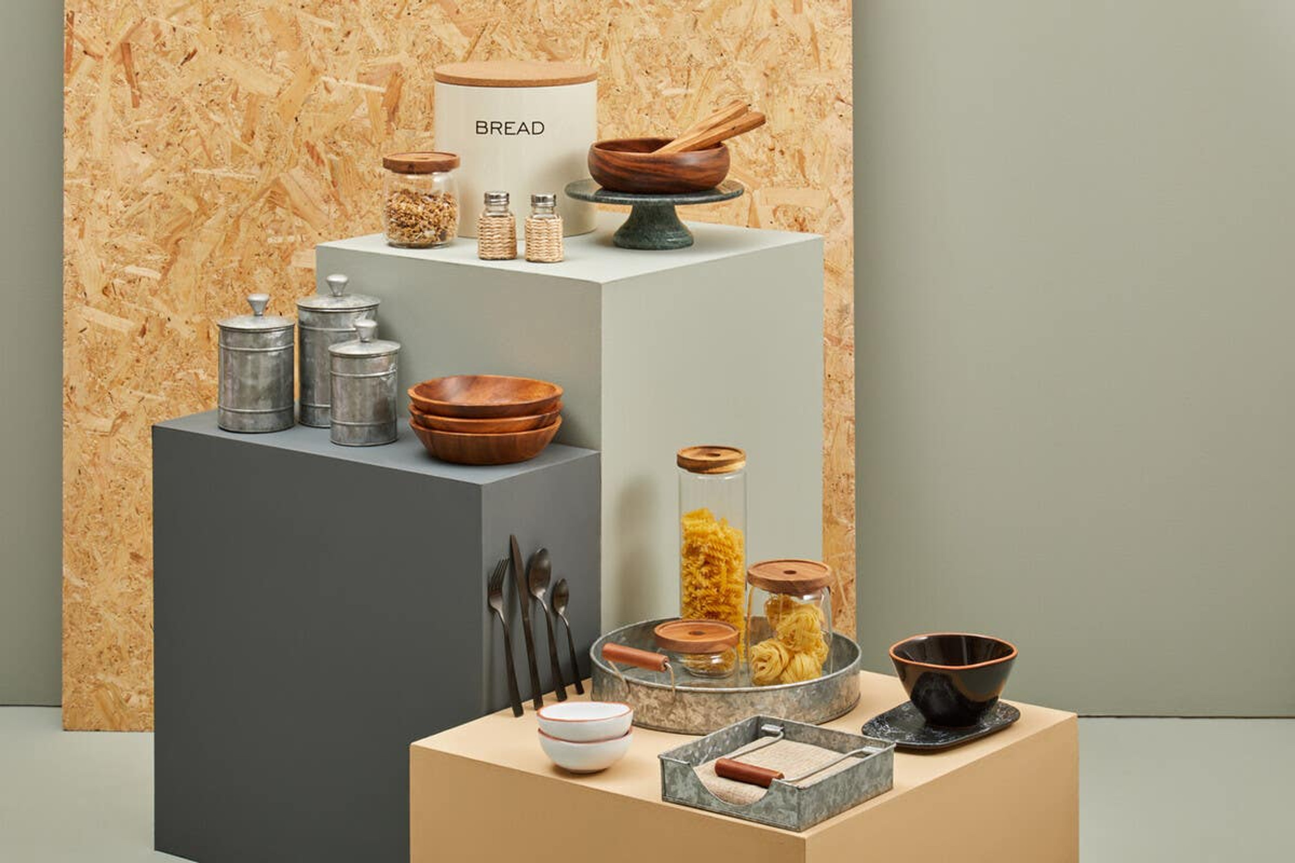 Cook Nook Kora Acacia Large Round Bowl