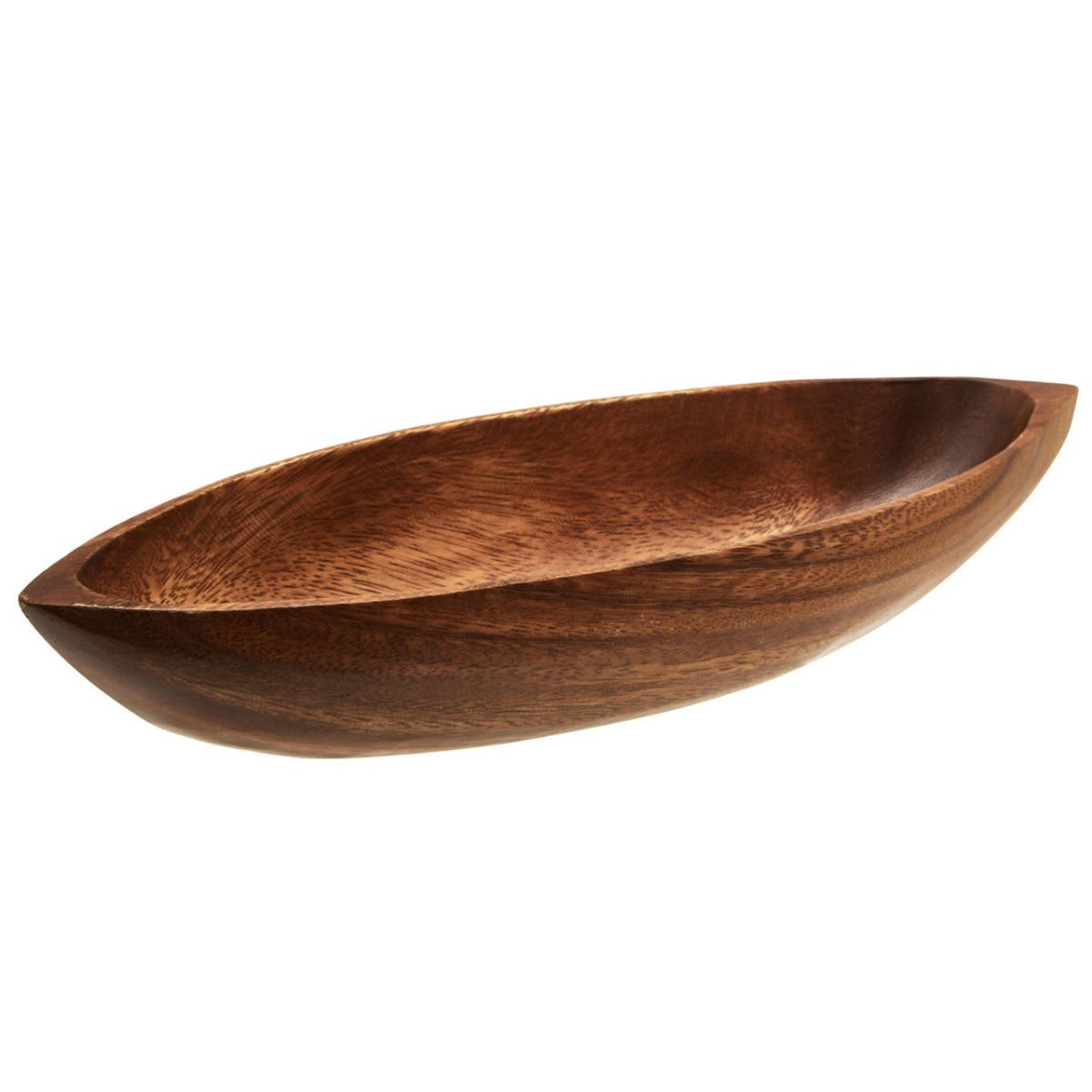Cook Nook Kora Acacia Boat Shaped Serving Dish