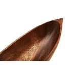 Cook Nook Kora Acacia Boat Shaped Serving Dish