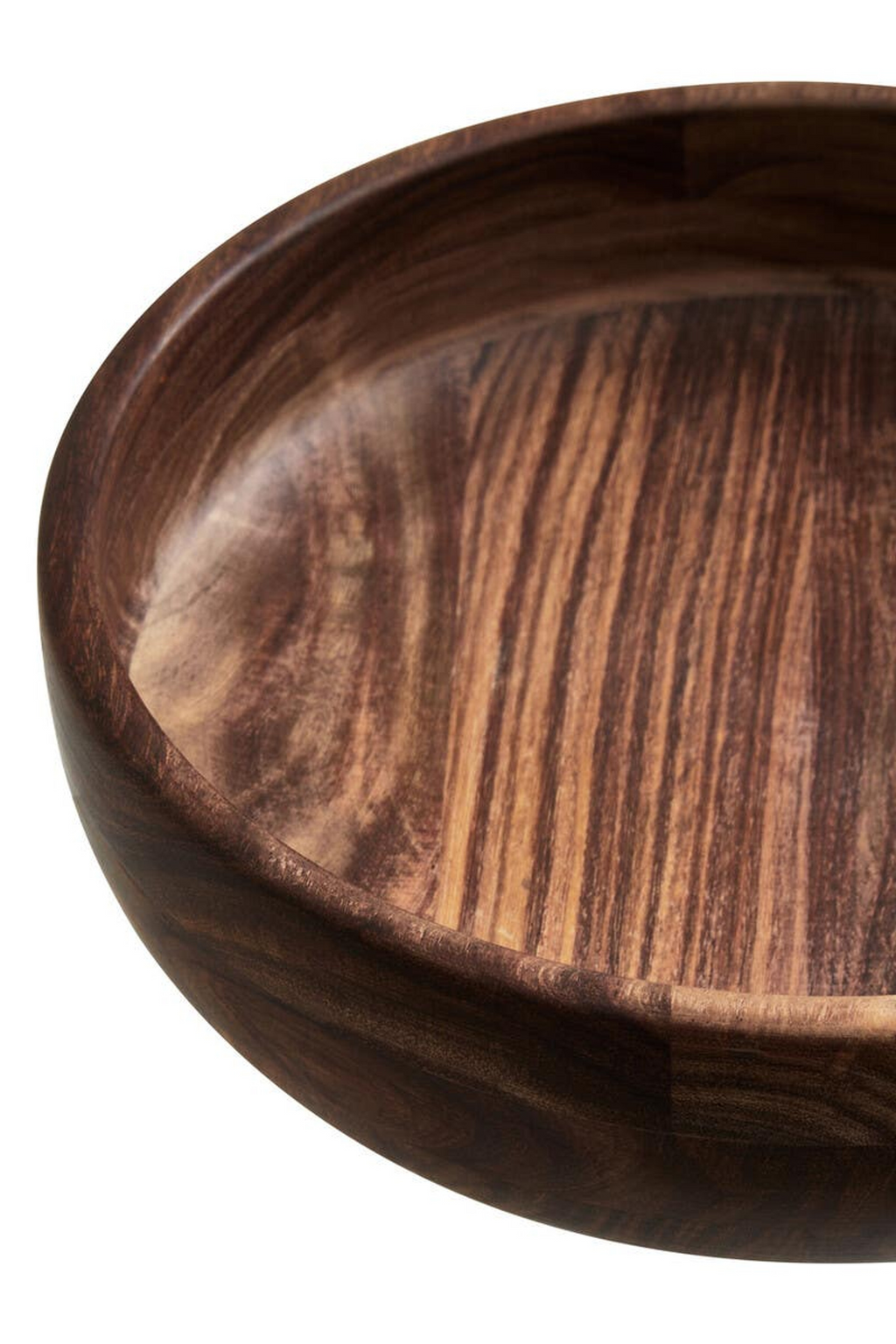 Cook Nook Rosi Round Sheesham Wood Salad Bowl